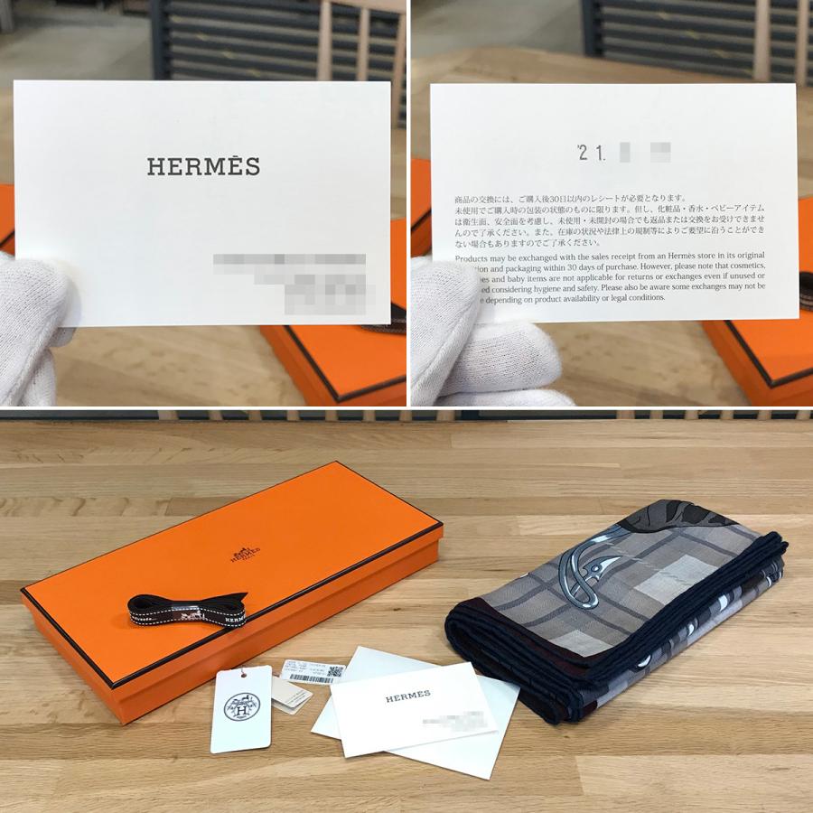 HERMES 【新品同様】 エルメス カレ H 100 シュバルパンク HERMES 【新品同様】 エルメス カレ H 100 シュバルパンク