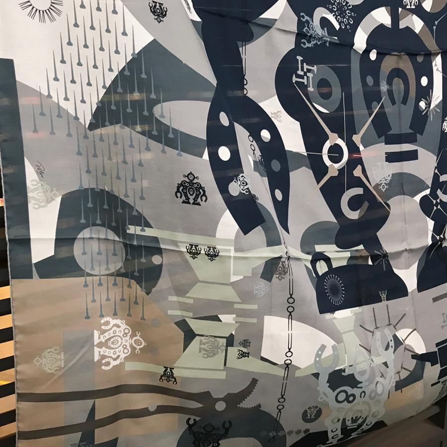 新品未使用】 エルメス カレH 140 ハロー ミスター ファリエール 