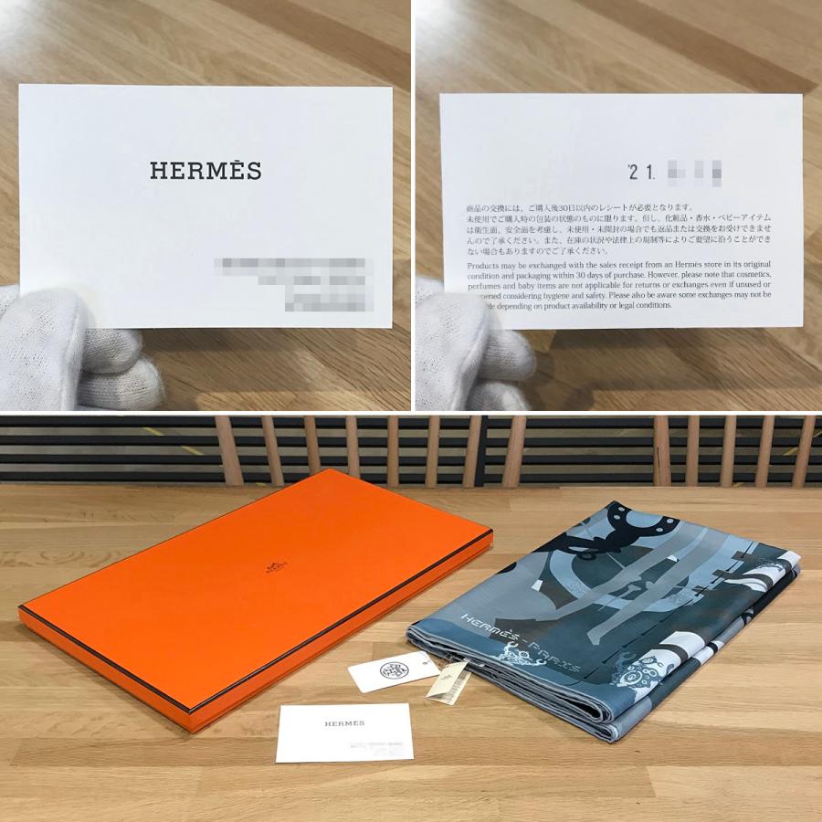 新品未使用】 エルメス カレH 140 ハロー ミスター ファリエール 