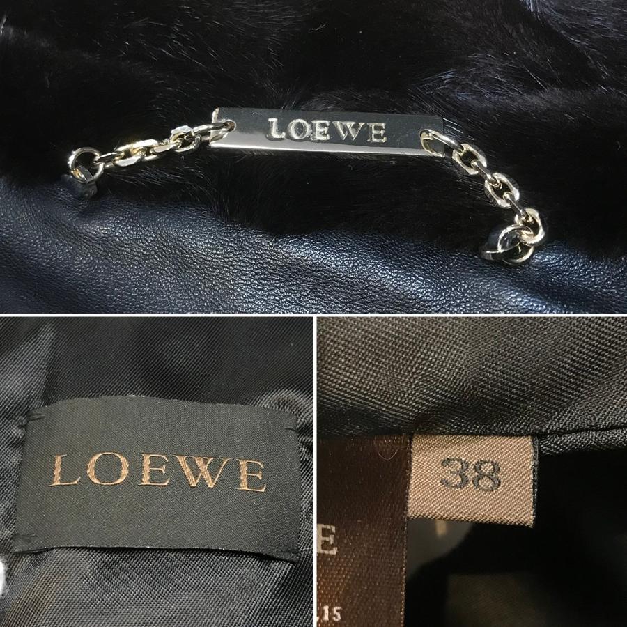 LOEWE（ロエベ） 【新品同様】 ファー ジャケット ミンク フォックス