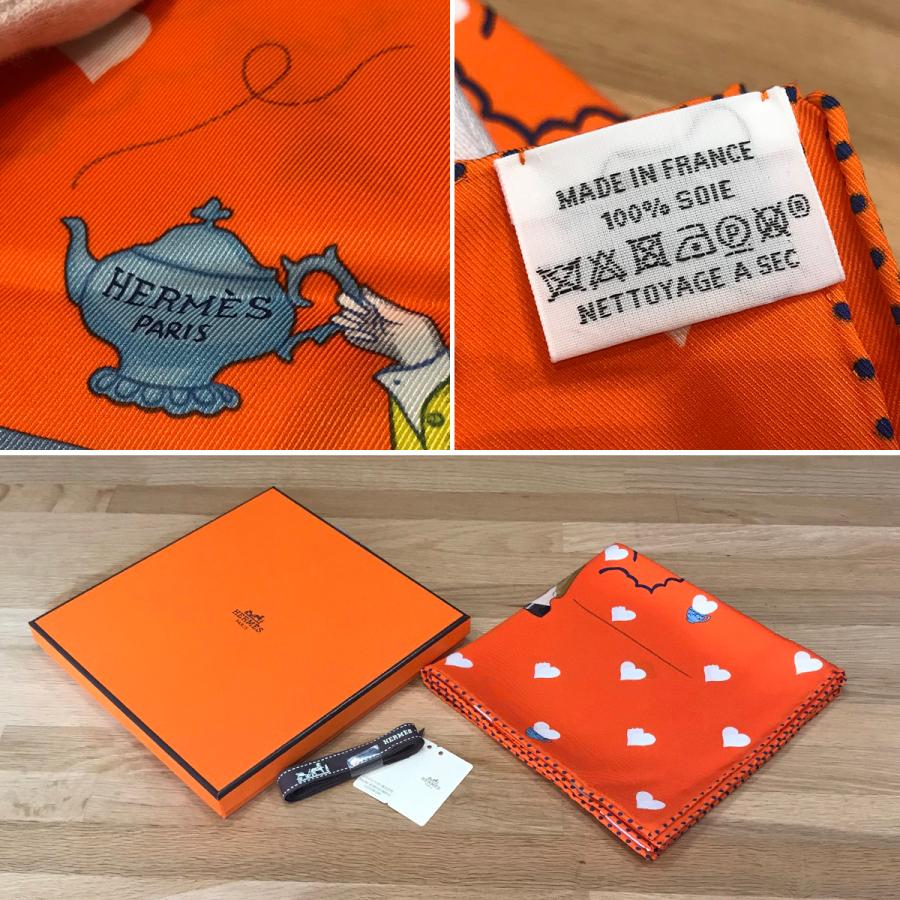 HERMES（エルメス） 【新品同様】 カレ 70 スカーフ ティータイム 2021