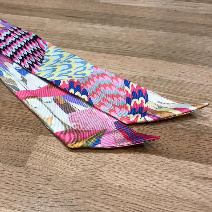 HERMES 【新品同様】 エルメス 入手困難 ツイリー マーブルシルク 京都 