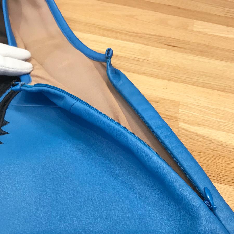 超美品】 エミリオ プッチ ラムスキン ノースリーブ レザー ワンピース  