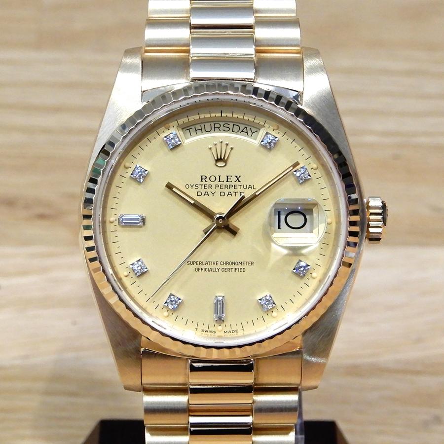 ROLEX（ロレックス） 【新品同様】ロレックス デイデイト 18038A K18YG