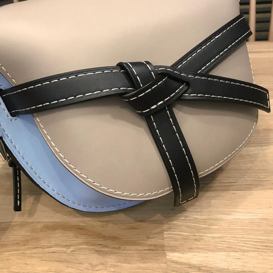 新品同様 ロエベ ゲート ゲートバッグ スモール 斜め掛け トリコロール LOEWE（ロエベ） 【新品同様】ロエベ ゲートバッグ スモール