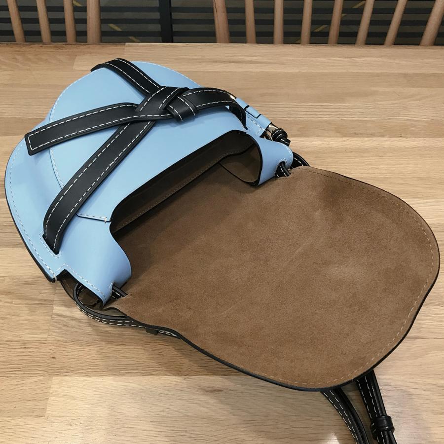 新品同様 ロエベ ゲート ゲートバッグ スモール 斜め掛け トリコロール LOEWE（ロエベ） 【新品同様】ロエベ ゲートバッグ スモール