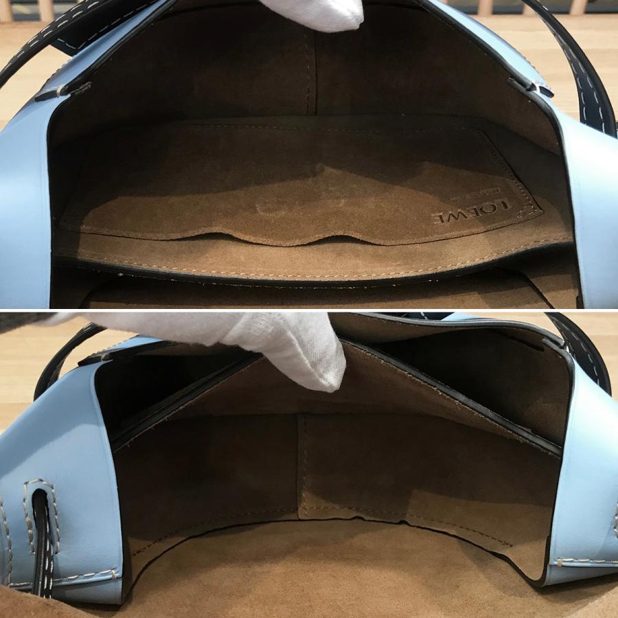 新品同様 ロエベ ゲート ゲートバッグ スモール 斜め掛け トリコロール LOEWE（ロエベ） 【新品同様】ロエベ ゲートバッグ スモール