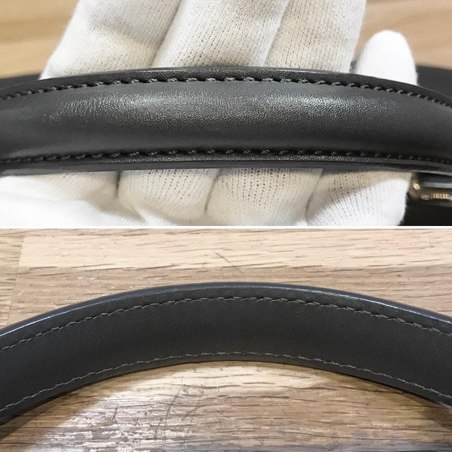 FENDI 【美品】フェンディ ピーカブー レギュラー カーフ グレー FENDI 【美品】フェンディ ピーカブー レギュラー カーフ グレー