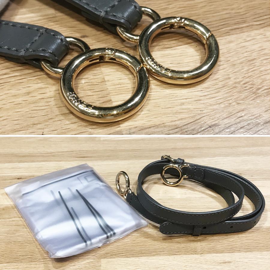 FENDI 【美品】フェンディ ピーカブー レギュラー カーフ グレー FENDI 【美品】フェンディ ピーカブー レギュラー カーフ グレー