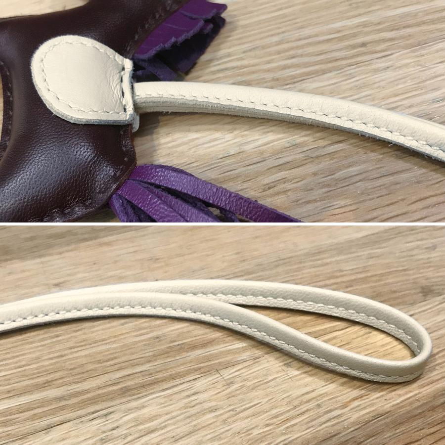 HERMES 【超美品】エルメス ロデオPM バッグチャーム ルージュ HERMES 【超美品】エルメス ロデオPM バッグチャーム ルージュ