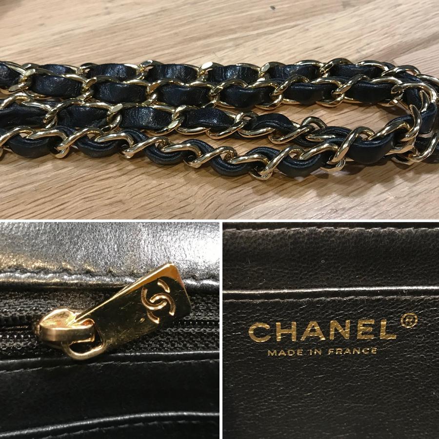 CHANEL 【良品】シャネル マトラッセ 25 Wチェーンショルダー
