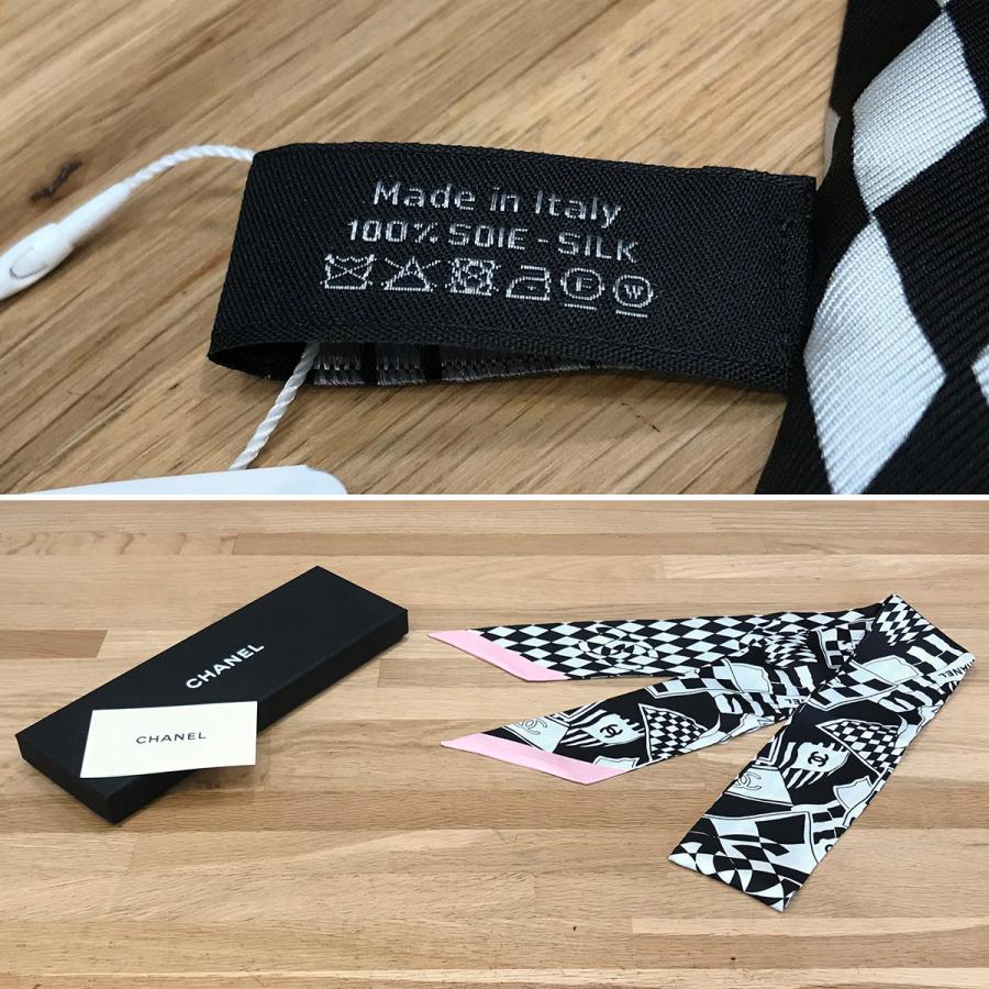 CHANEL 【新品未使用】シャネル ヘアバンド スカーフ ココマーク CHANEL 【新品未使用】シャネル ヘアバンド スカーフ ココマーク