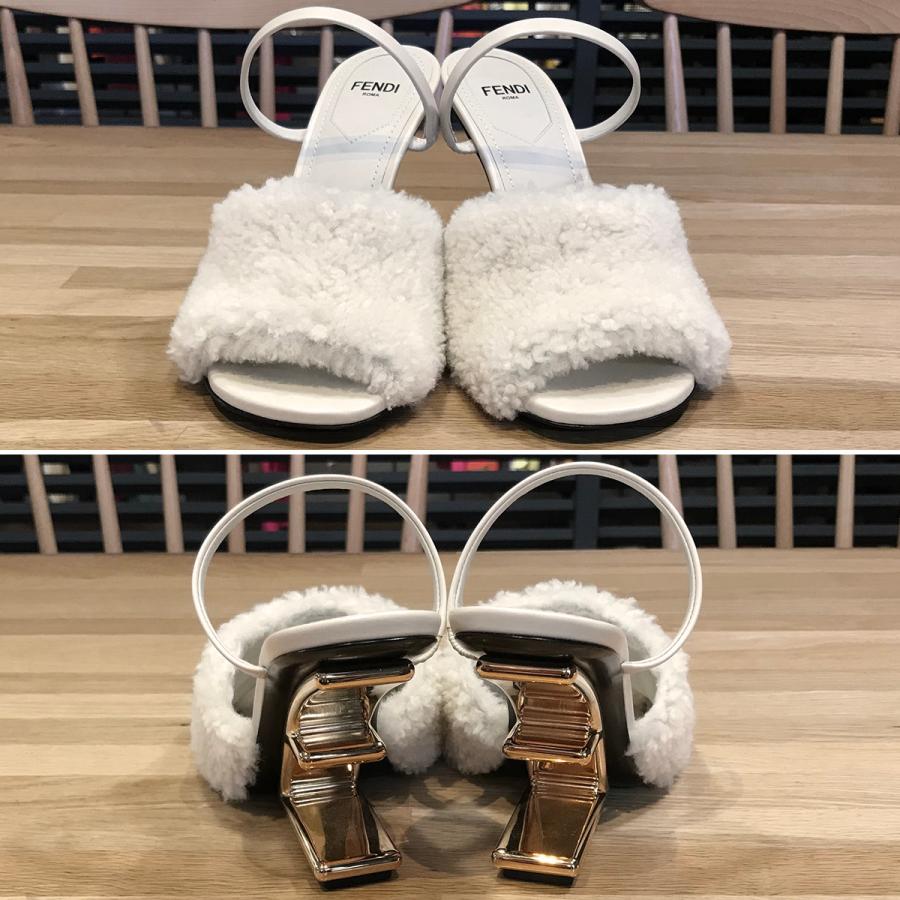 FENDI 【超美品】フェンディ フェンデファースト ヒールサンダル FENDI 【超美品】フェンディ フェンデファースト ヒールサンダル