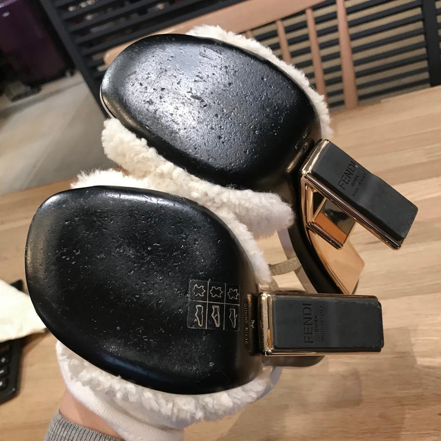 FENDI 【超美品】フェンディ フェンデファースト ヒールサンダル FENDI 【超美品】フェンディ フェンデファースト ヒールサンダル