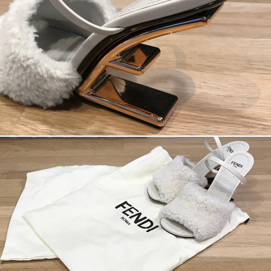 FENDI 【超美品】フェンディ フェンデファースト ヒールサンダル FENDI 【超美品】フェンディ フェンデファースト ヒールサンダル