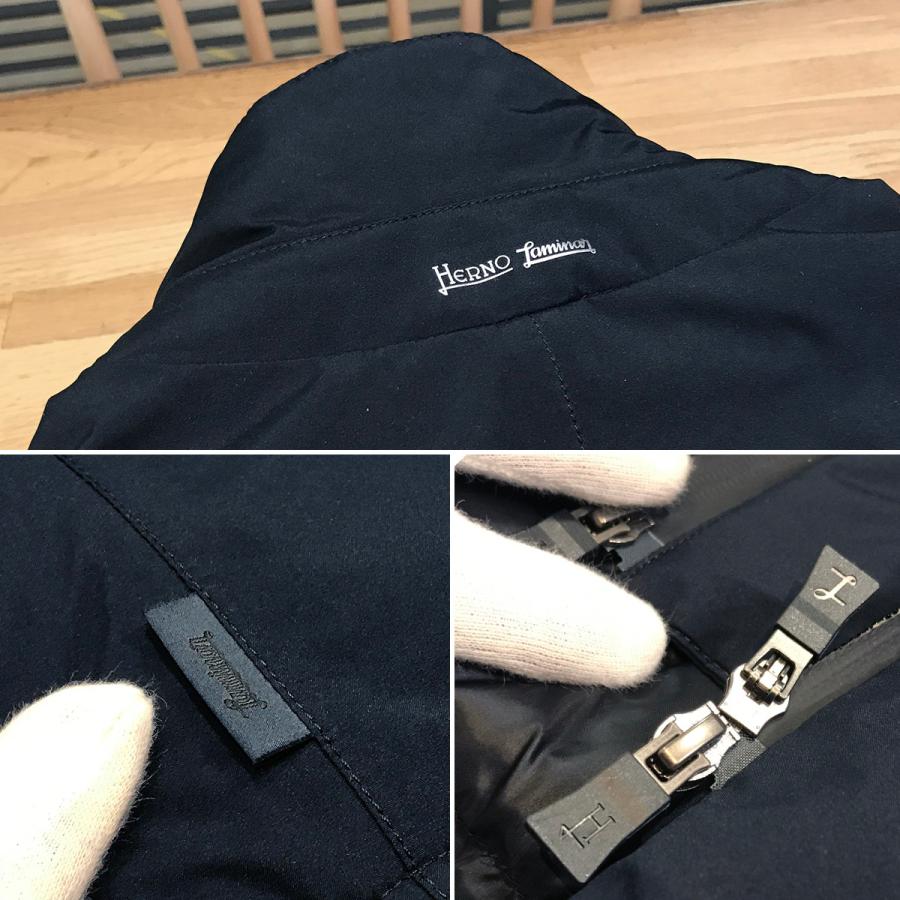 HERNO（ヘルノ） 【超美品】ヘルノ ラミナーダウンジャケット ダーク 