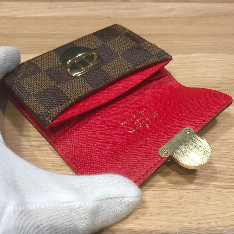 LOUIS VUITTON 【新品同様】ルイヴィトン ダミエ ポルトモネ LOUIS VUITTON 【新品同様】ルイヴィトン ダミエ ポルトモネ