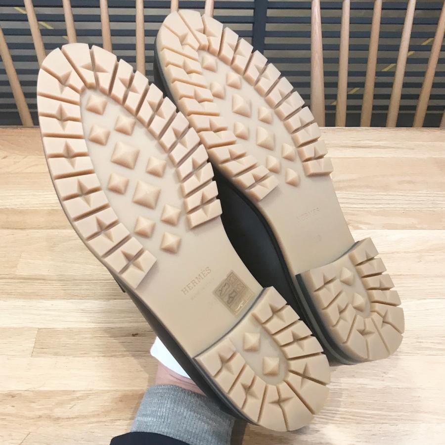 HERMES 【新品未使用】エルメス モカシン フォーブル ブラック HERMES 【新品未使用】エルメス モカシン フォーブル ブラック