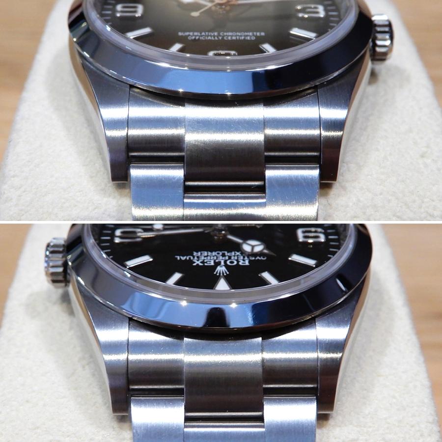 ROLEX 【新品同様】ロレックス エクスプローラ1 黒文字盤 124270 ROLEX 【新品同様】ロレックス エクスプローラ1 黒文字盤 124270