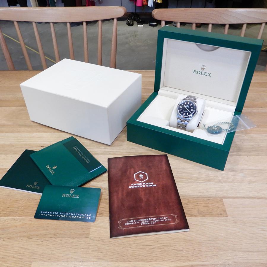 ROLEX（ロレックス） 【新品同様】ロレックス エクスプローラ1 黒文字