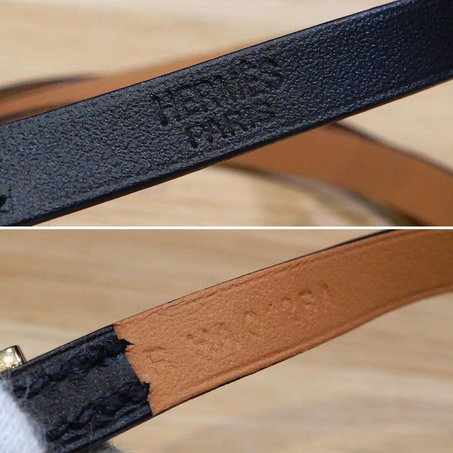 HERMES 【超美品】エルメス アピ3 ブラック 4重ブレスレット M HERMES 【超美品】エルメス アピ3 ブラック 4重ブレスレット M