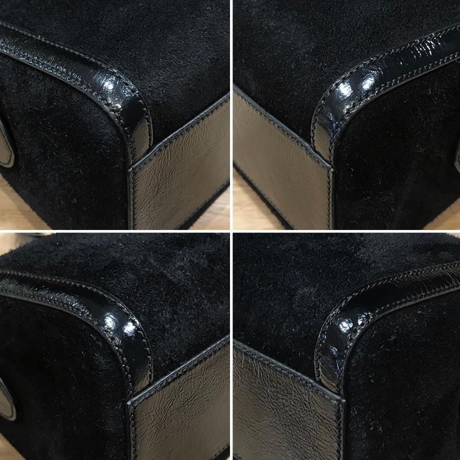 GUCCI 【美品】グッチ オフィディア スウェード ブラック 524532 2WAY  