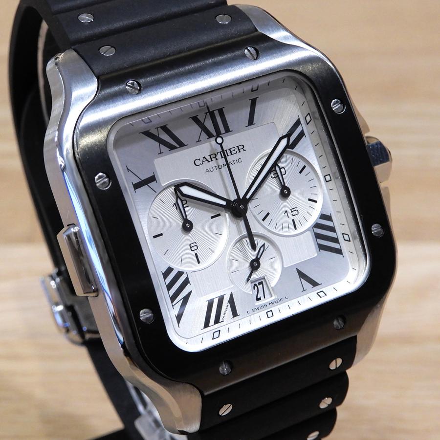 Cartier 【超美品】カルティエ サントス ドゥ カルティエ クロノ Cartier 【超美品】カルティエ サントス ドゥ カルティエ クロノ