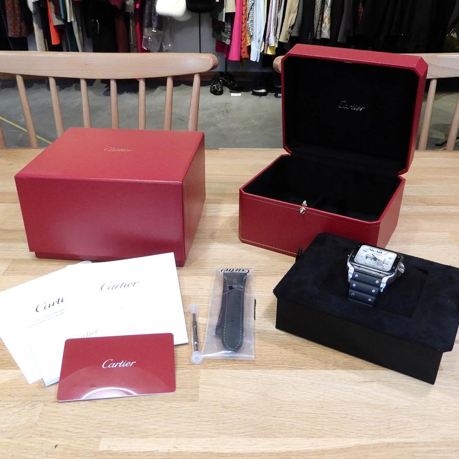 Cartier 【超美品】カルティエ サントス ドゥ カルティエ クロノ Cartier 【超美品】カルティエ サントス ドゥ カルティエ クロノ