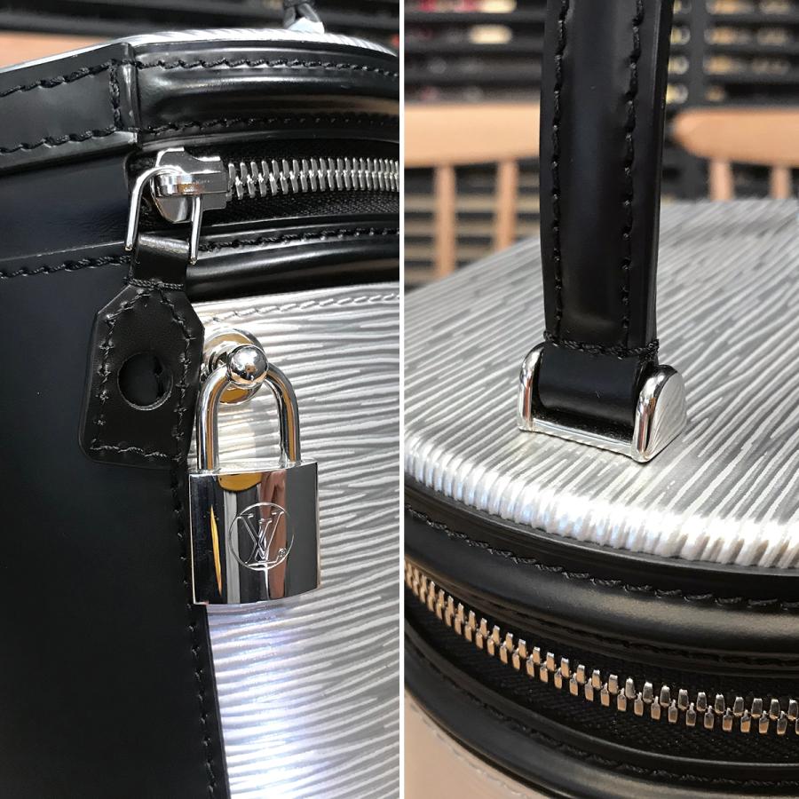 LOUIS VUITTON 【新品同様】ルイヴィトン エピ カンヌ シルバー LOUIS VUITTON 【新品同様】ルイヴィトン エピ カンヌ シルバー
