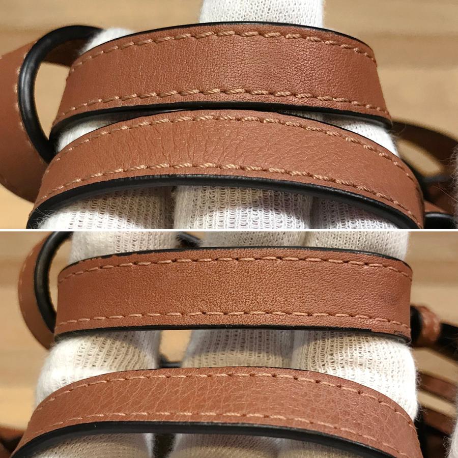 【LOEWE】　ロエベ　カーフ×ジャガード　ハンモック　ドローストリングバッグ　ミニ LOEWE（ロエベ） （新品・未使用品）ロエベ ハンモック ドロー