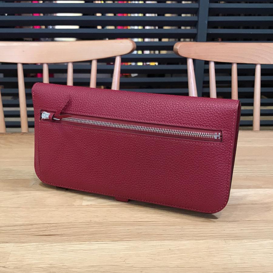 HERMES 【超美品】エルメス ドゴンロング トゴ ルージュグレナ HERMES 【超美品】エルメス ドゴンロング トゴ ルージュグレナ