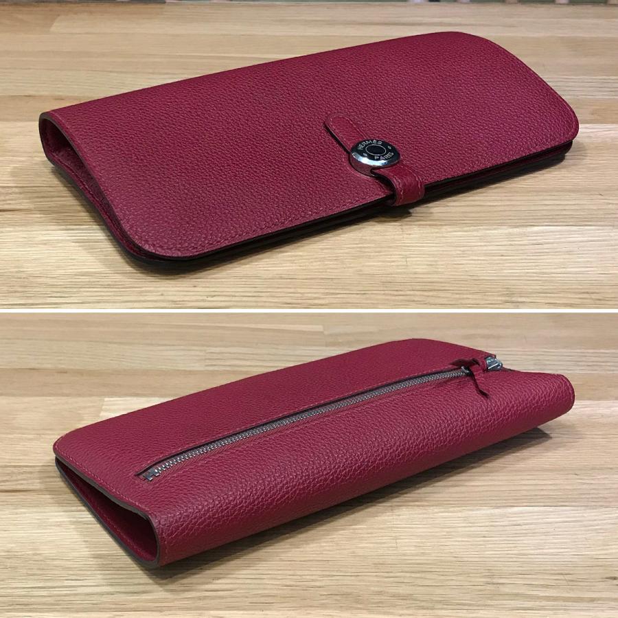HERMES 【超美品】エルメス ドゴンロング トゴ ルージュグレナ HERMES 【超美品】エルメス ドゴンロング トゴ ルージュグレナ
