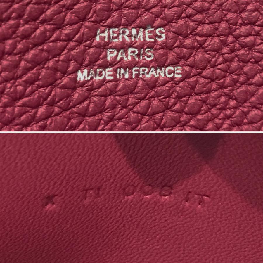 HERMES 【超美品】エルメス ドゴンロング トゴ ルージュグレナ HERMES 【超美品】エルメス ドゴンロング トゴ ルージュグレナ