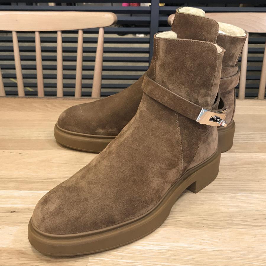 HERMES（エルメス） 【超美品】エルメス ヴェオ ムートンブーツ