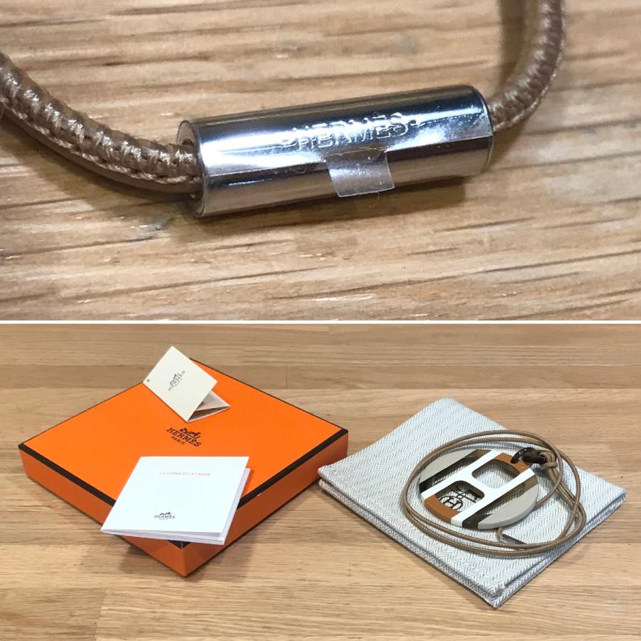 HERMES 【新品未使用】エルメス Hエキップ ペンダント HERMES 【新品未使用】エルメス Hエキップ ペンダント
