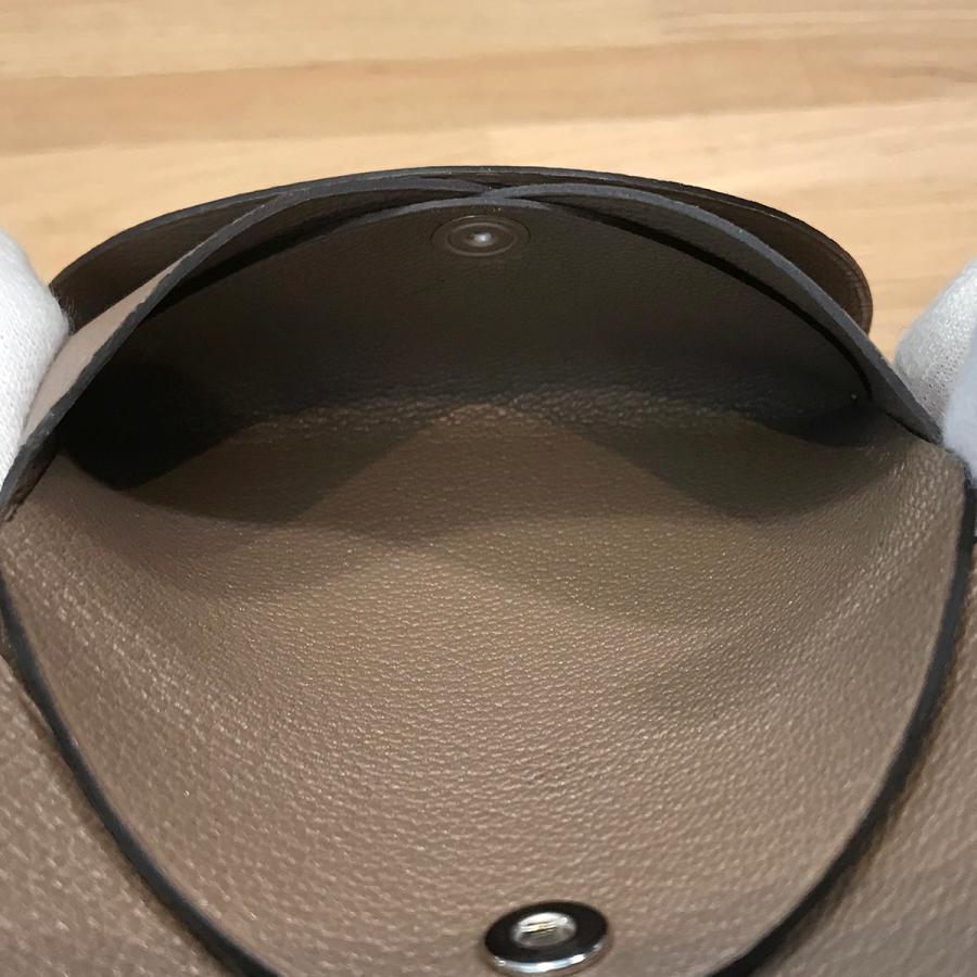 エルメス カルヴィデュオ エトゥープ シェブルミゾル U刻印 箱 エルメス カルヴィ デュオ エトゥープ シェブルミゾル シルバー