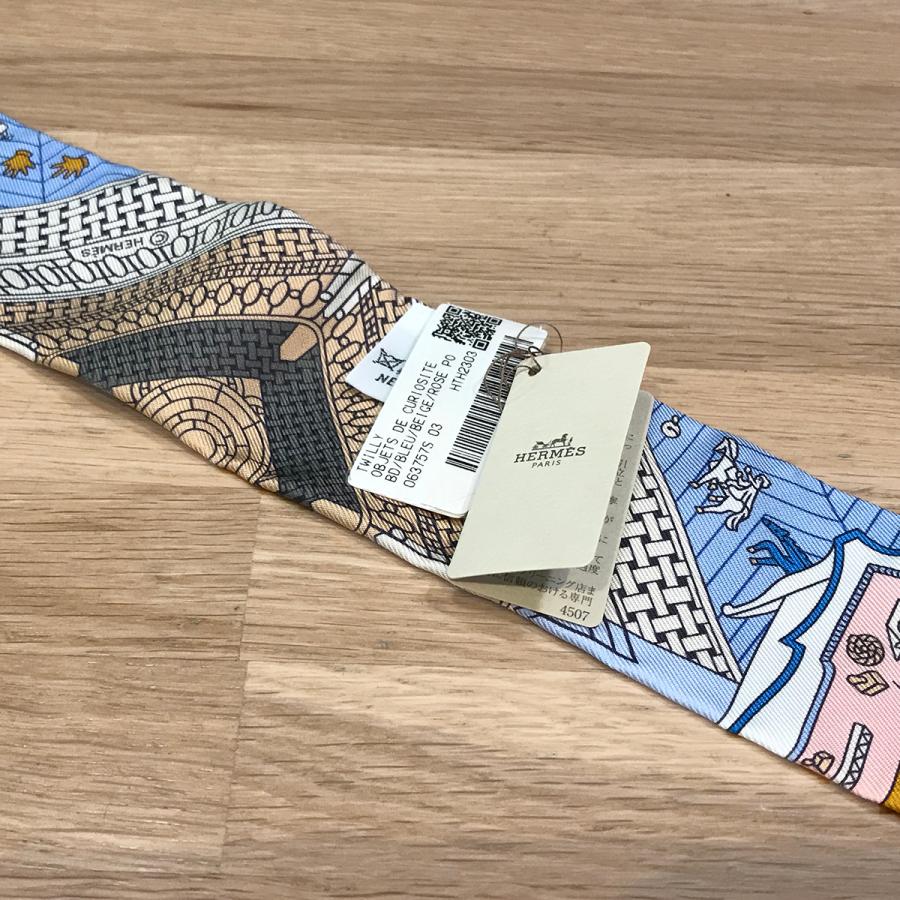【値下げ】激レア 新品未使用タグ付 HERMES ツイリー ツリーオブソング HERMES エルメス ツイリー スカーフ 