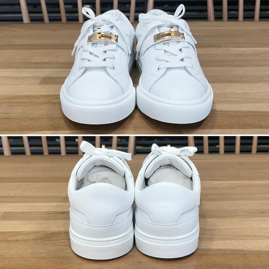 HERMES 【新品未使用】エルメス デイ スニーカー ケリー金具 HERMES 【新品未使用】エルメス デイ スニーカー ケリー金具