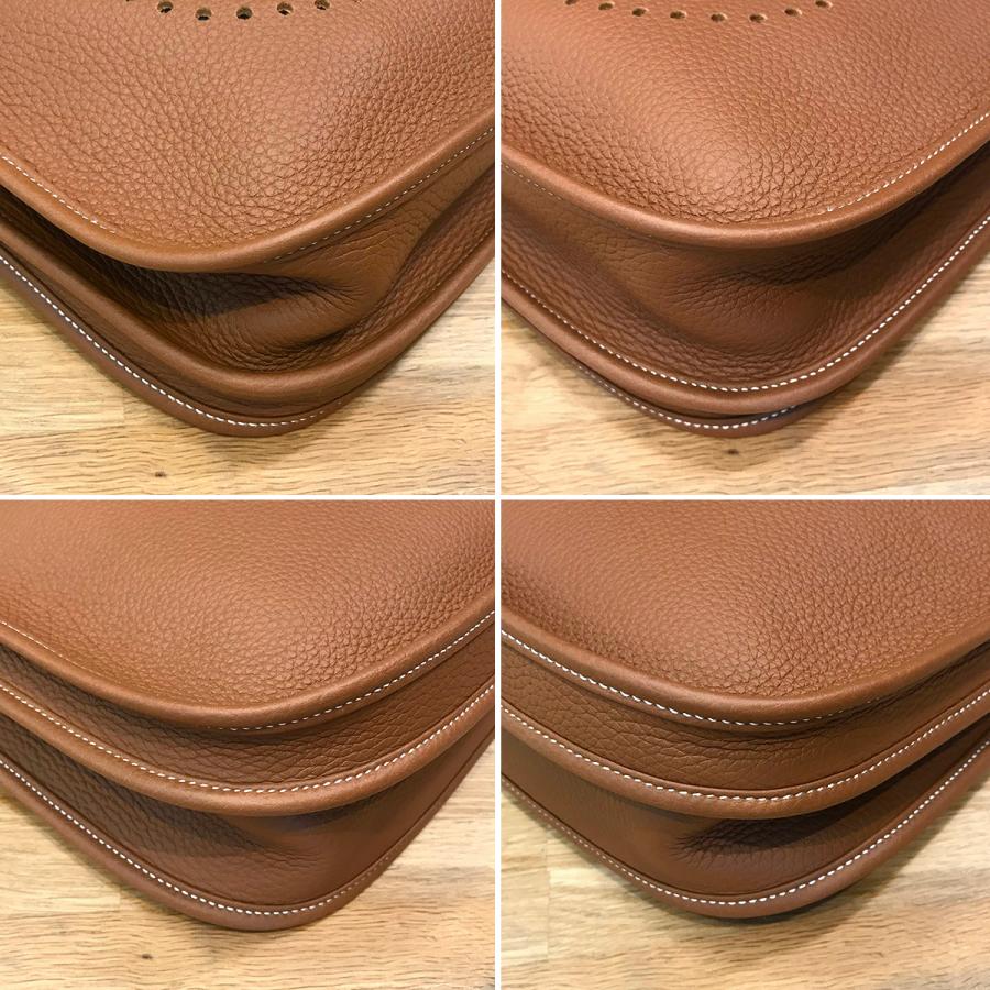 未使用品☆HERMES エルメス エブリン 3PM トリヨンクレマンス ゴールド シルバー金具 ショルダーバッグ K刻印 箱・保存袋付き フランス製 レディース HERMES（エルメス） 【新品未使用】エルメス エブリン3 PM トリヨン