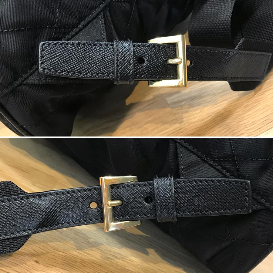 PRADA 【新品同様】プラダ キルティングナイロン リュックサック PRADA 【新品同様】プラダ キルティングナイロン リュックサック