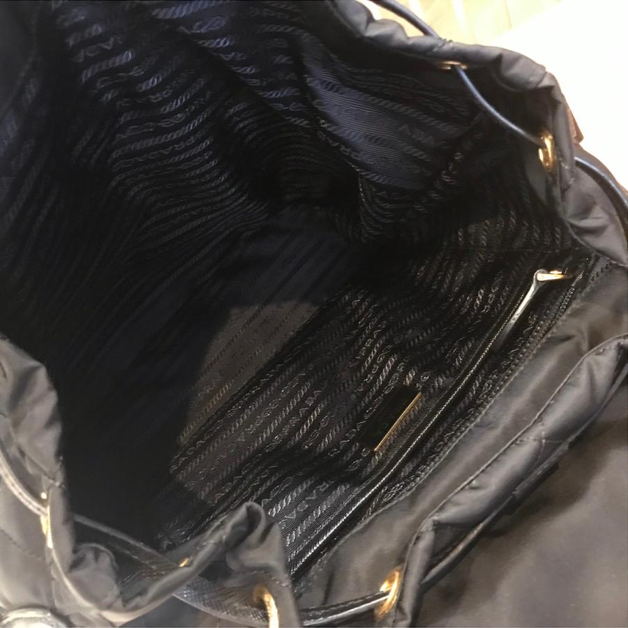 PRADA 【新品同様】プラダ キルティングナイロン リュックサック PRADA 【新品同様】プラダ キルティングナイロン リュックサック