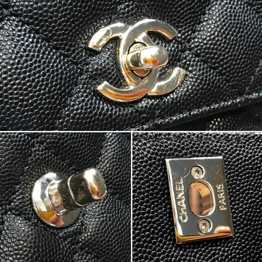 CHANEL 【超美品】シャネル ココハンドル XS キャビアスキン CHANEL 【超美品】シャネル ココハンドル XS キャビアスキン