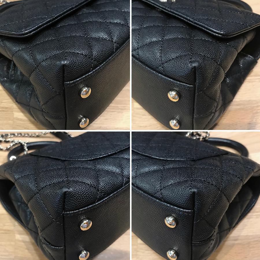 CHANEL 【超美品】シャネル ココハンドル XS キャビアスキン CHANEL 【超美品】シャネル ココハンドル XS キャビアスキン