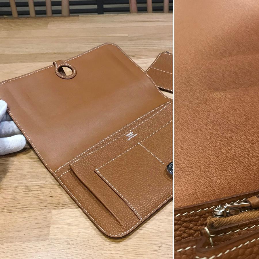 HERMES 【超美品】エルメス ドゴン GM デュオ トゴ ゴールド HERMES 【超美品】エルメス ドゴン GM デュオ トゴ ゴールド