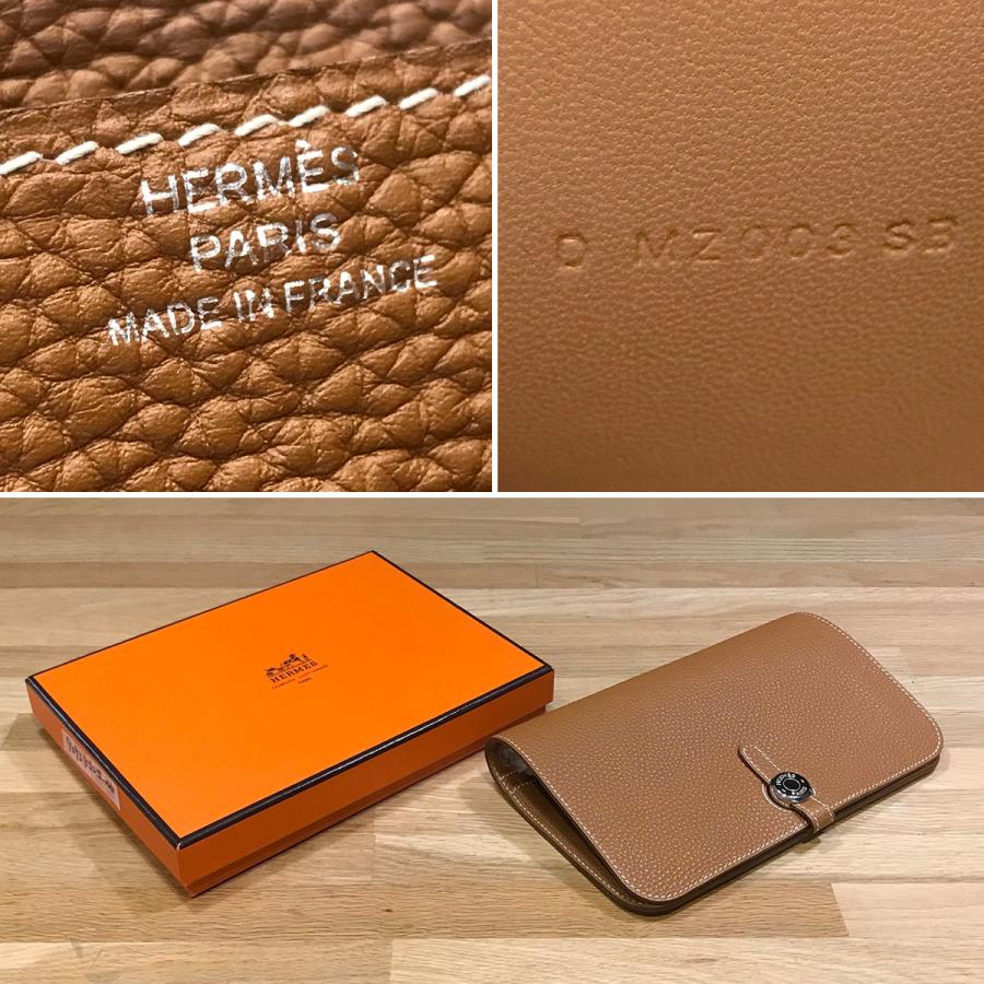 HERMES 【超美品】エルメス ドゴン GM デュオ トゴ ゴールド HERMES 【超美品】エルメス ドゴン GM デュオ トゴ ゴールド