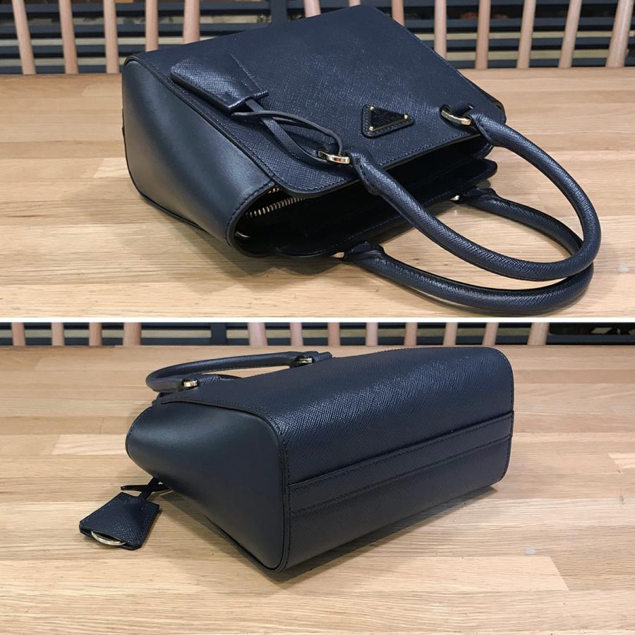 PRADA 【新品同様】プラダ ミニ ハンドバッグ サフィアーノ PRADA 【新品同様】プラダ ミニ ハンドバッグ サフィアーノ