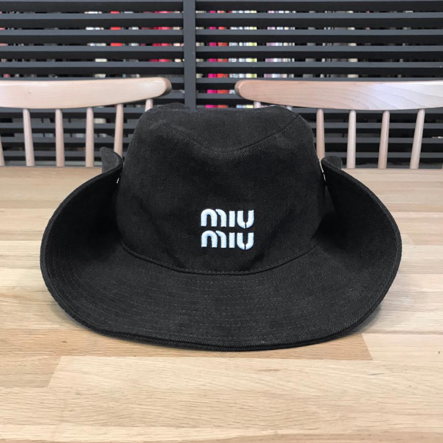 miu 【新品同様】ミュウミュウ デニムハット ウエスタンハット miu 【新品同様】ミュウミュウ デニムハット ウエスタンハット