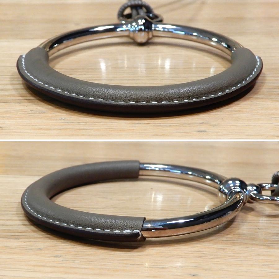 ◇エルメス◇ HERMES ループグラン ネックレス ブラック シルバー 43g HERMES（エルメス） 【新品未使用】エルメス ループグラン ネックレス
