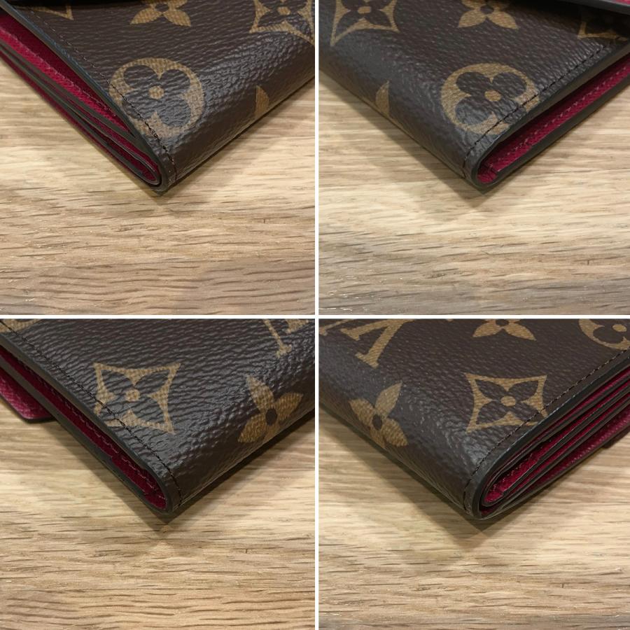 ルイヴィトン モノグラム ポルトフォイユゾエ フューシャ M62932 LOUIS VUITTON（ルイ・ヴィトン） 【未使用】ルイヴィトン モノグラム