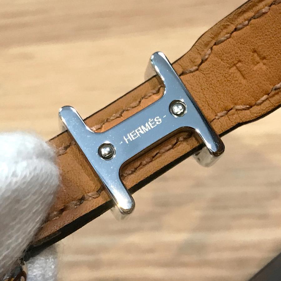 HERMES 【新品未使用】エルメス トレンチ レザーブレスレット HERMES 【新品未使用】エルメス トレンチ レザーブレスレット